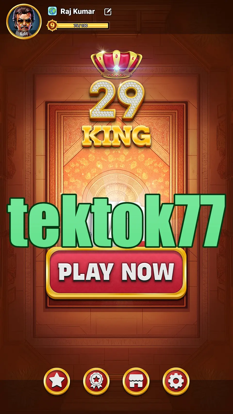 tektok77 Masuk