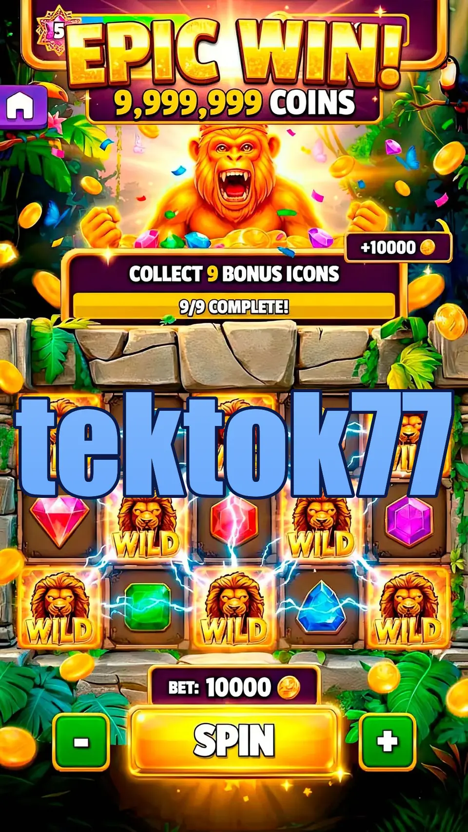 tektok77 Tangkapan Layar Resmi APK